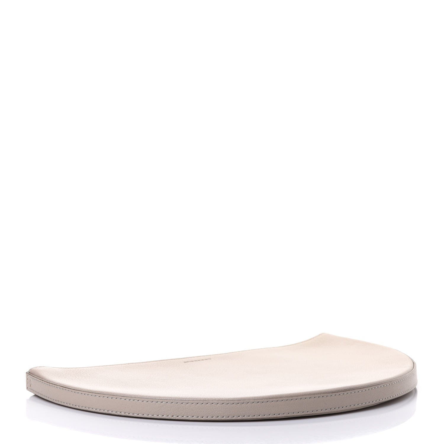 Burberry Goatskin Pecan Zip Pouch Limestone 3 of 4