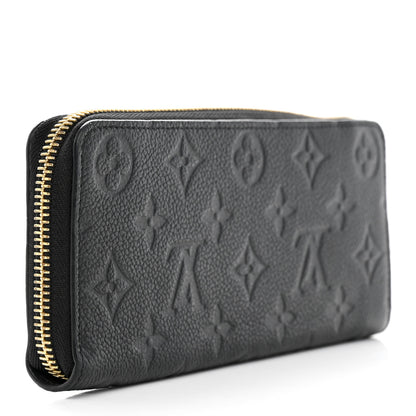 Louis Vuitton Empreinte Clemence Wallet Black 3 of 8