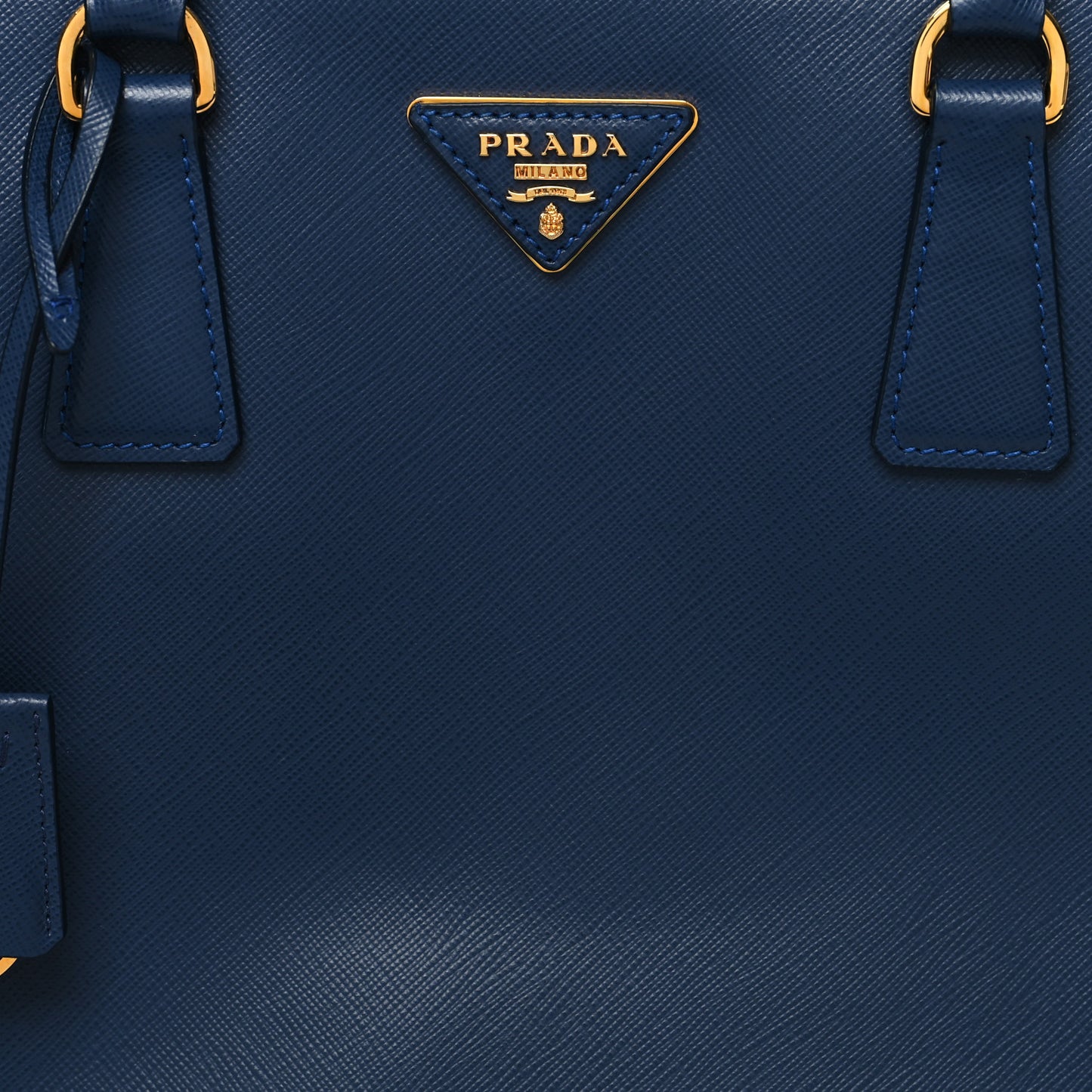 Saffiano Medium Galleria Double Zip Tote Bluette