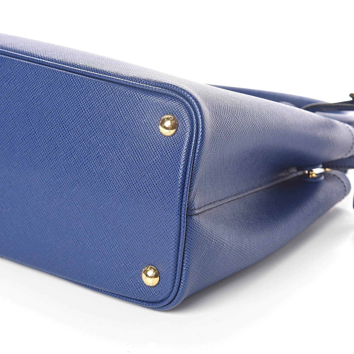 Prada Saffiano Cuir Small Double Bag Inchiostro Fuoco 9 of 9