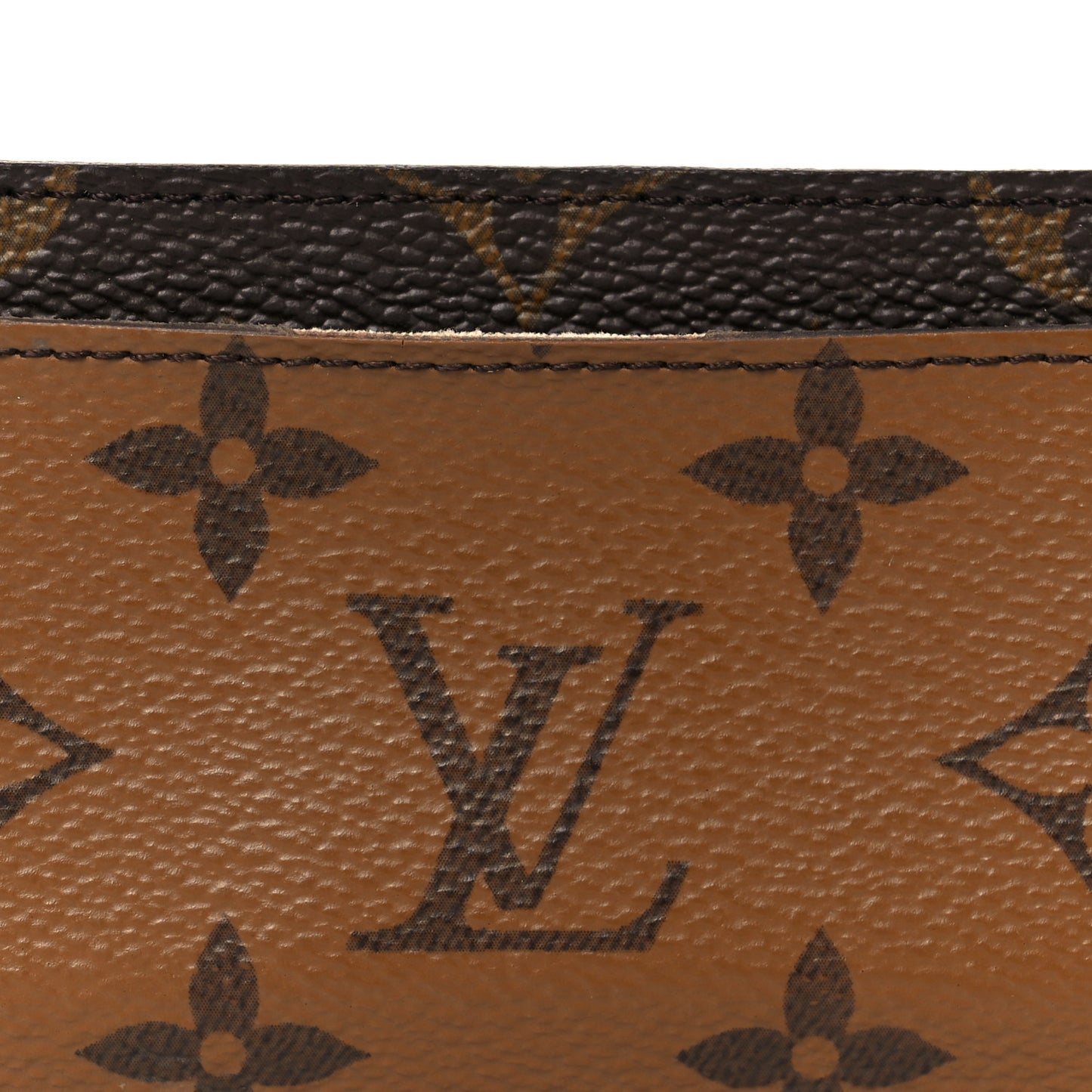 Reverse Monogram Card Holder