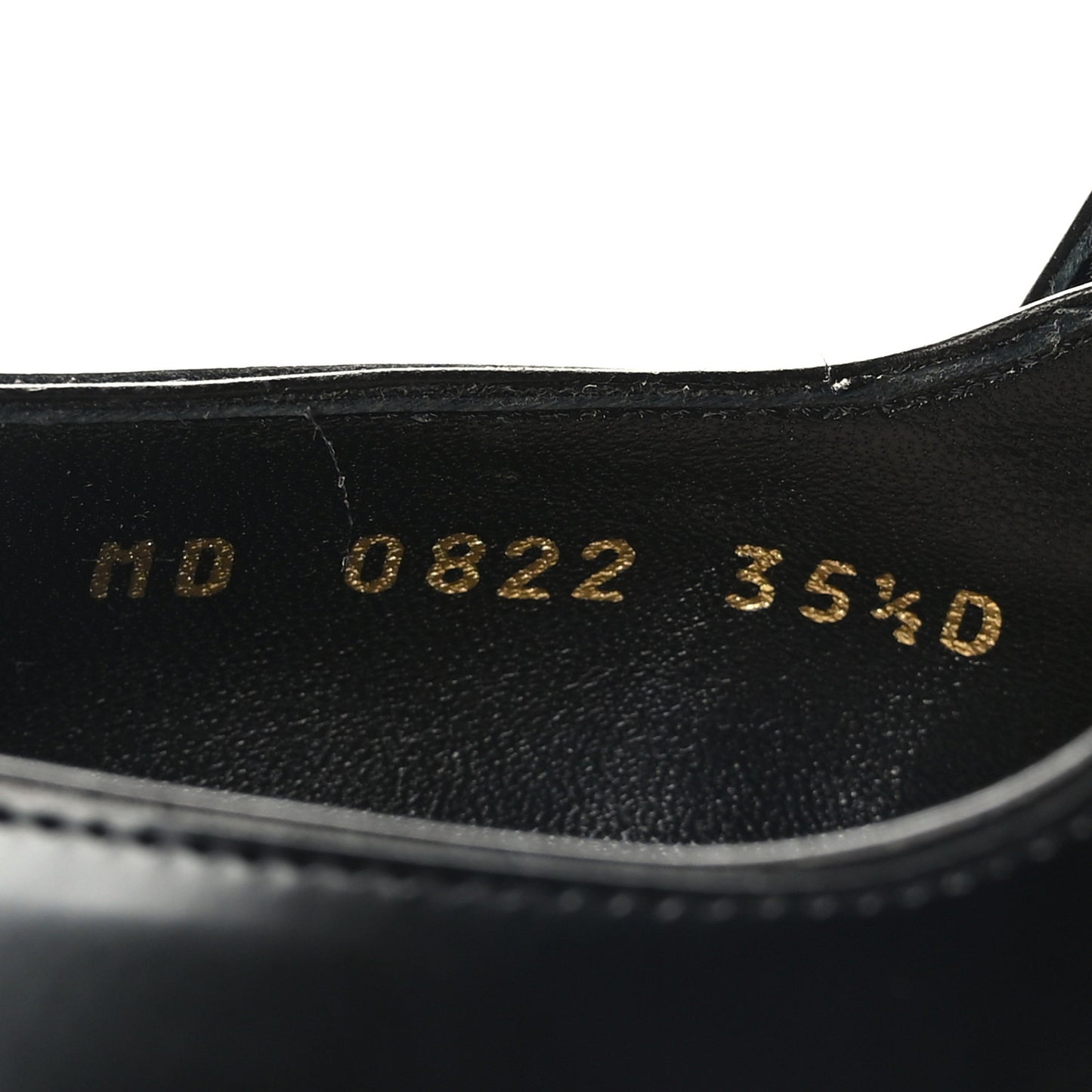 Brushed Calfskin Uniform 30mm Pumps 35.5 Black
