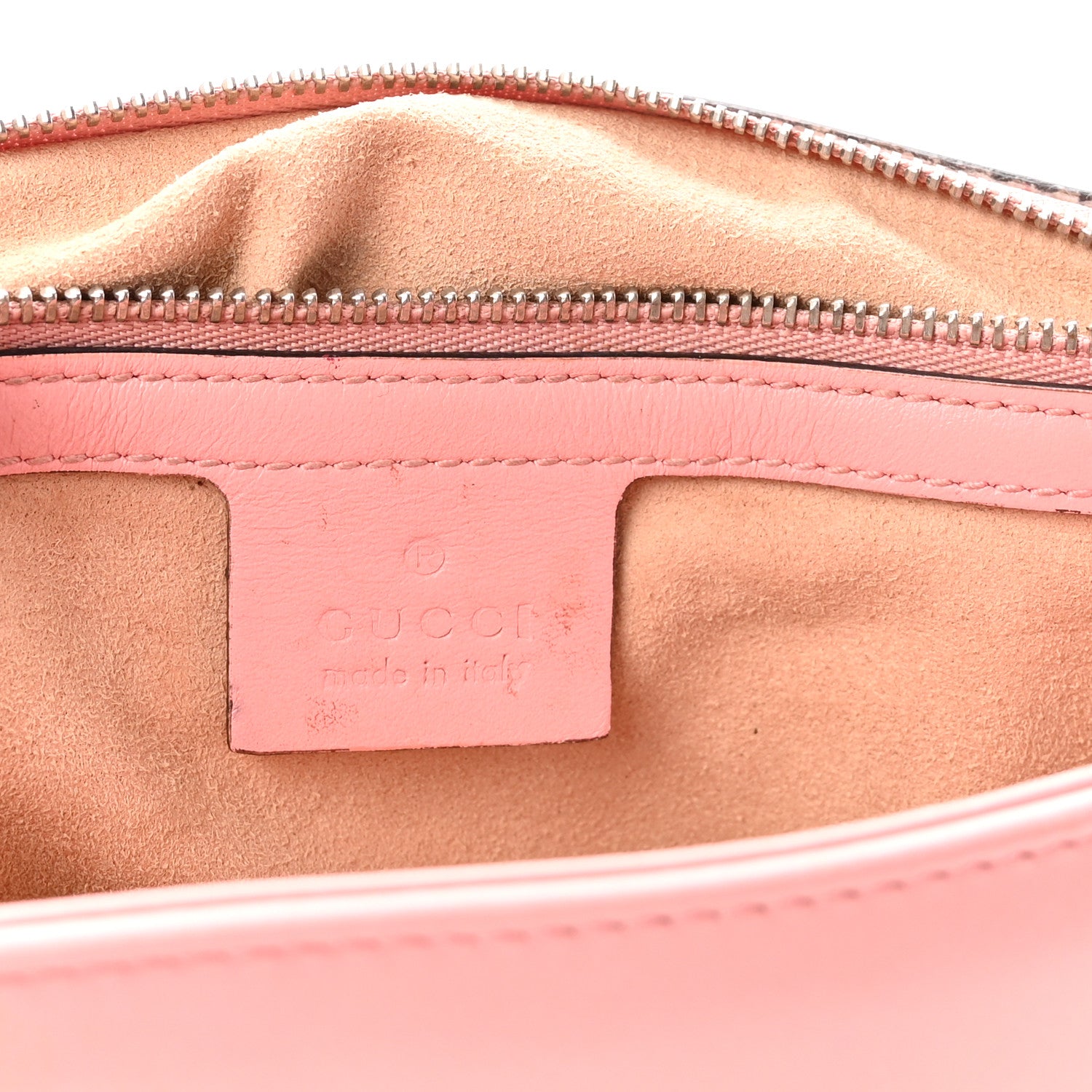 Gucci Calfskin Matelasse Small GG Marmont Shoulder Bag Wild Rose 6 of 10