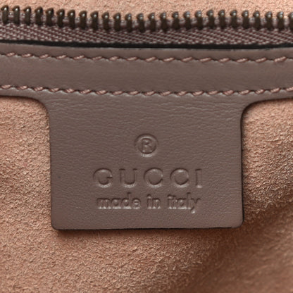 Gucci Calfskin Matelasse Studded Medium Pearly GG Marmont Shoulder Bag Porcelain Rose 5 of 11