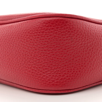 Gucci Pebbled Calfskin Small Soho Disco Bag Tabasco Red 10 of 13