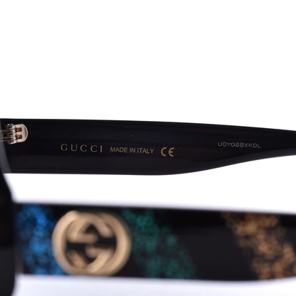 Gucci Acetate Round Glitter GG0319S Sunglasses Rainbow 5 of 6
