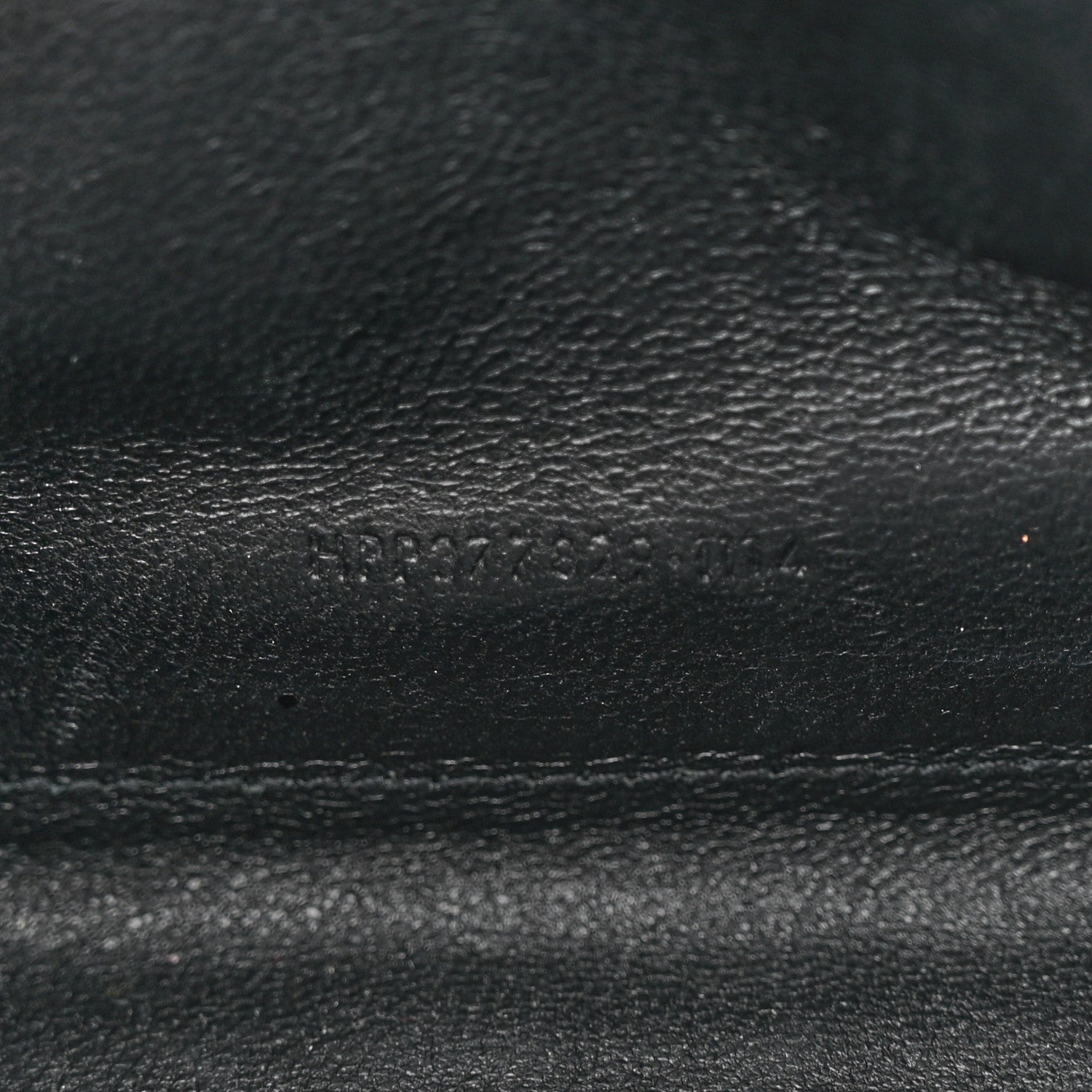 Saint Laurent Glitter Classic Monogram Galactica Chain Wallet Black 7 of 11