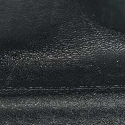 Saint Laurent Glitter Classic Monogram Galactica Chain Wallet Black 7 of 11