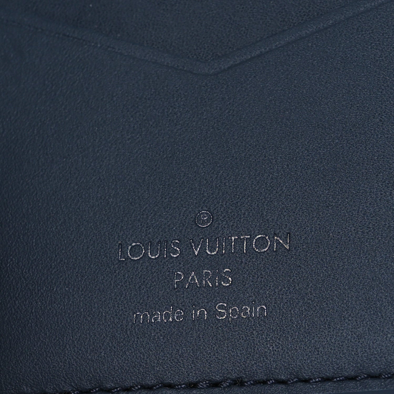 Louis Vuitton Monogram Tapestry Pocket Organizer Bleu 6 of 6