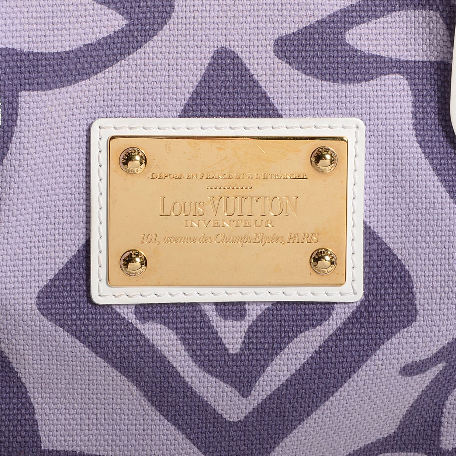 Louis Vuitton Tahitienne Cabas PM Lilac 8 of 8
