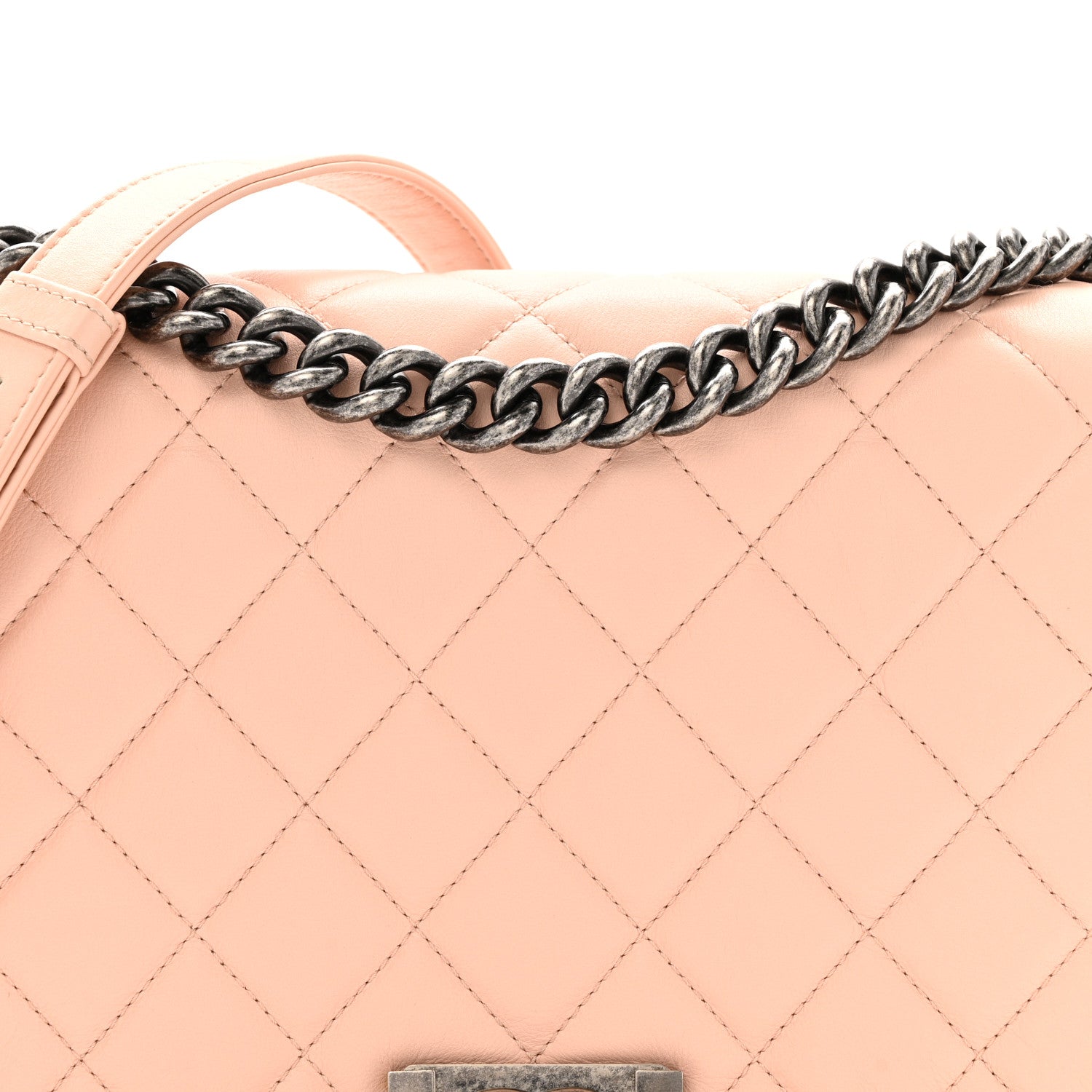 Chanel Calfskin New Medium Boy Flap Pink 8 of 12