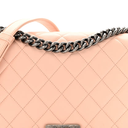 Chanel Calfskin New Medium Boy Flap Pink 8 of 12