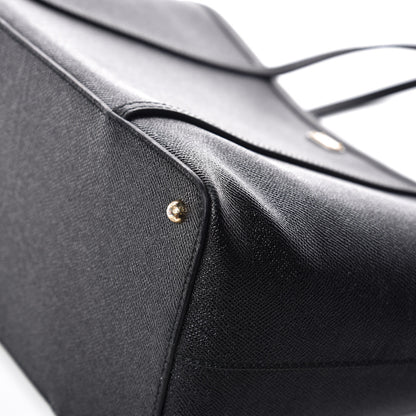 Dolce & Gabbana Dauphine Stampa Shopping Tote Black 10 of 12