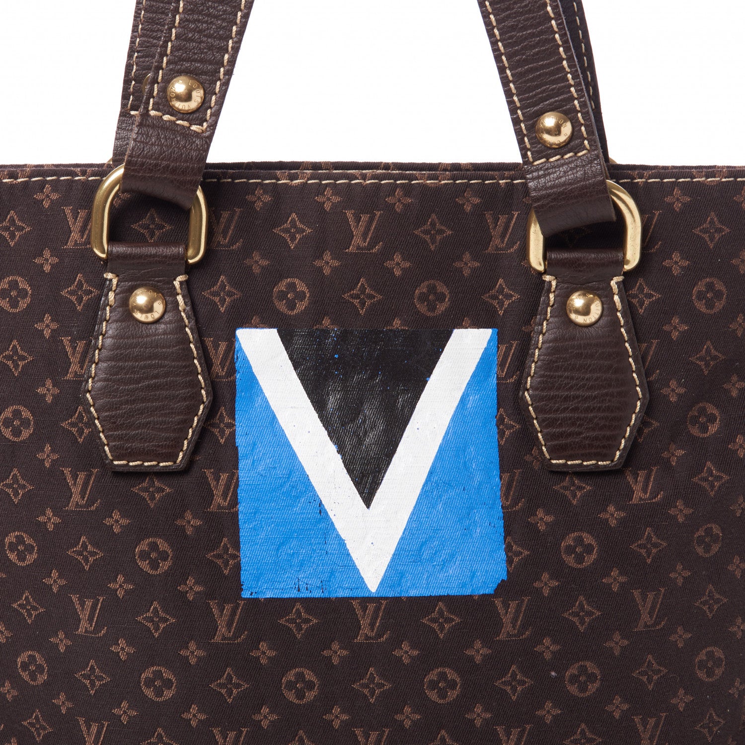 Louis Vuitton Mini Lin Monogram Cabas Tanger Ebene 7 of 8