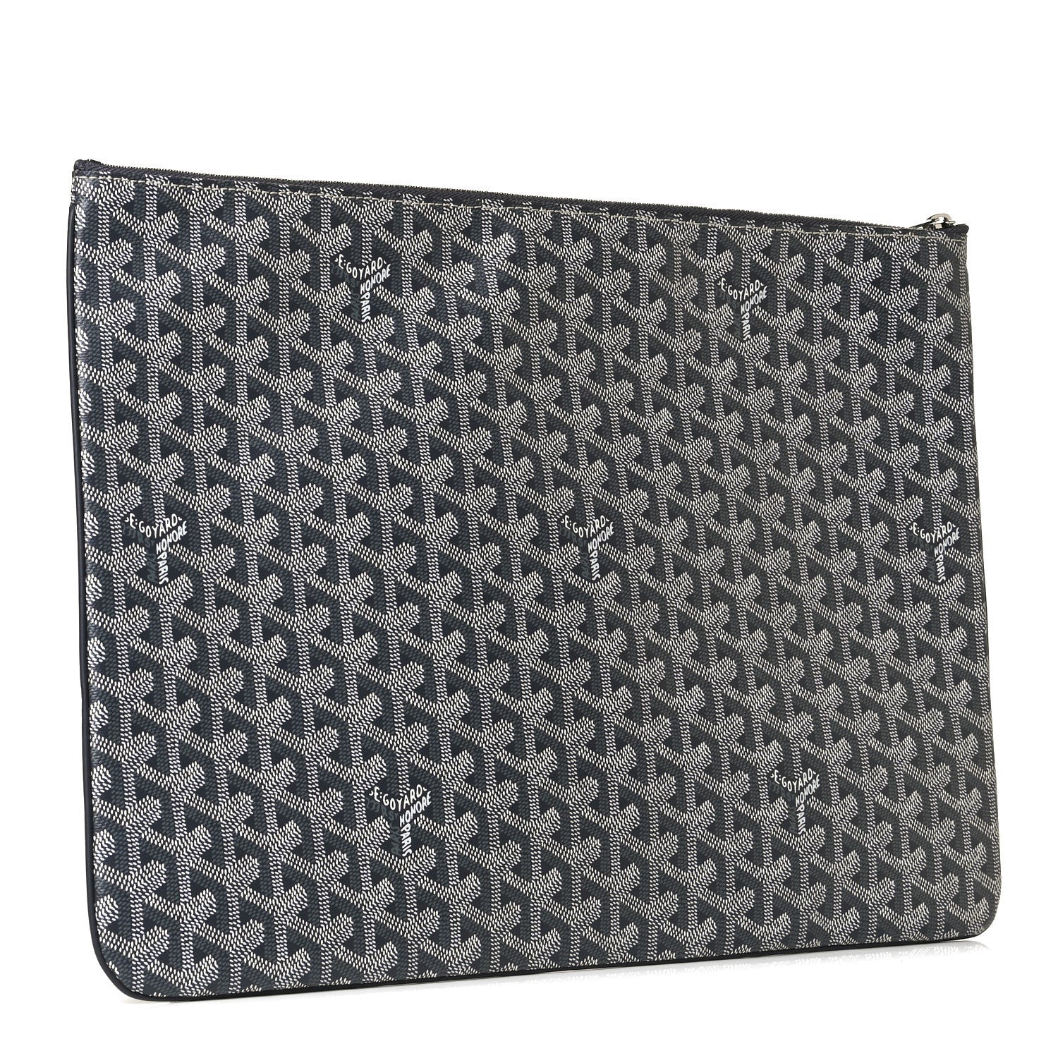 Goyard Goyardine Senat Pochette GM Grey 2 of 10