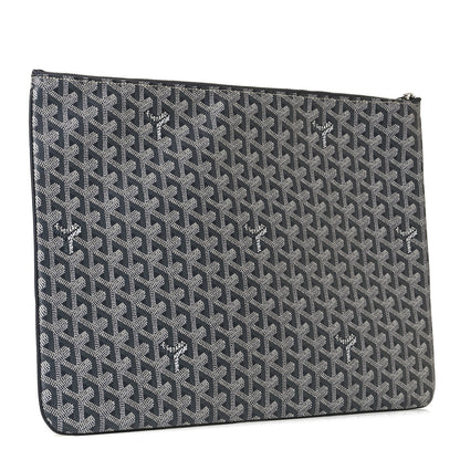 Goyard Goyardine Senat Pochette GM Grey 2 of 10