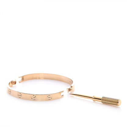 Cartier 18K Yellow Gold LOVE Bracelet 16 4 of 7