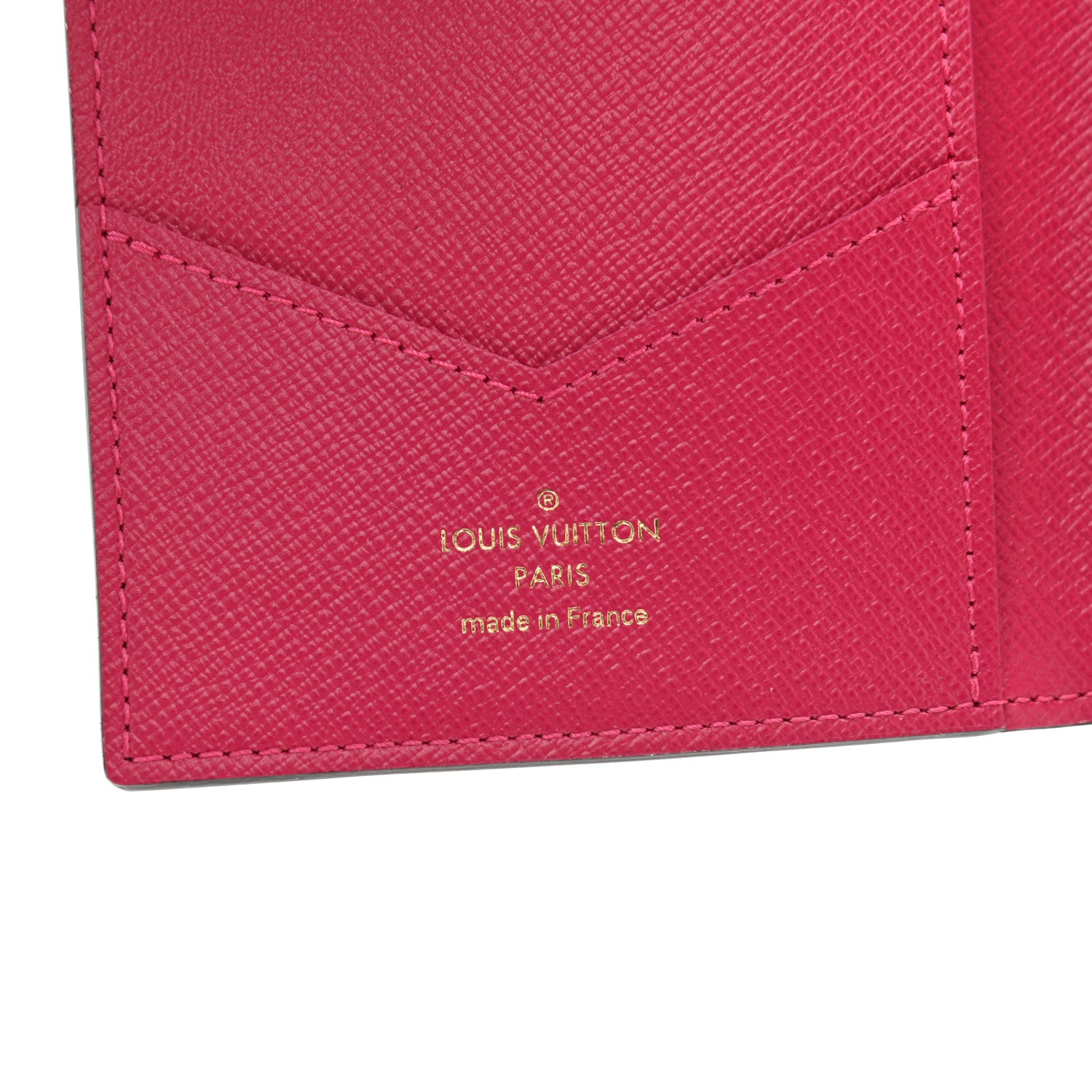 Louis Vuitton Monogram 2021 Christmas Animation Hollywood Passport Cover Fuchsia 6 of 6