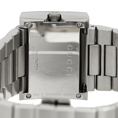 Gucci Stainless Steel Diamond Bezel Mother of Pearl 31mm 100L Quartz Watch 4 of 4