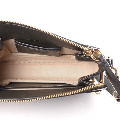 Chloe Patent Small Roy Bag Deep Forest 5 of 11