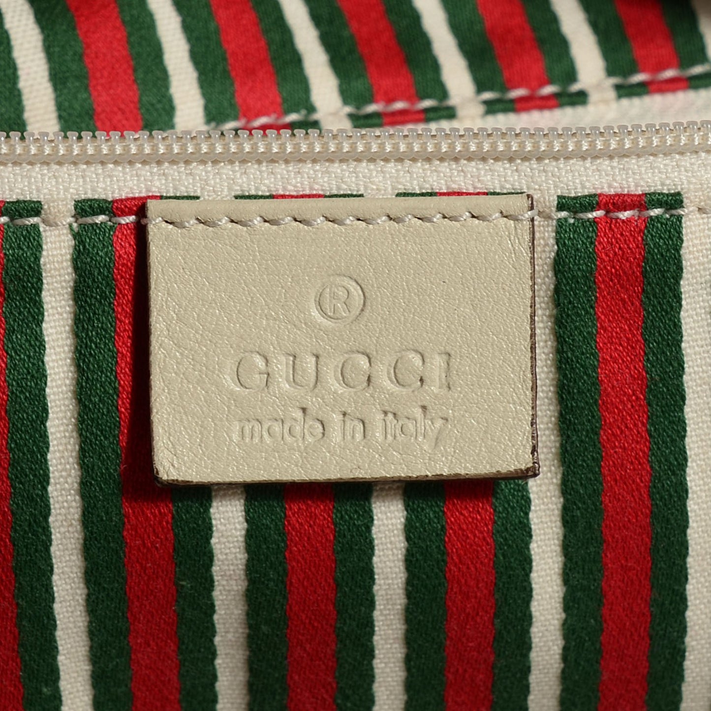 Monogram Large New Britt Tote Off White