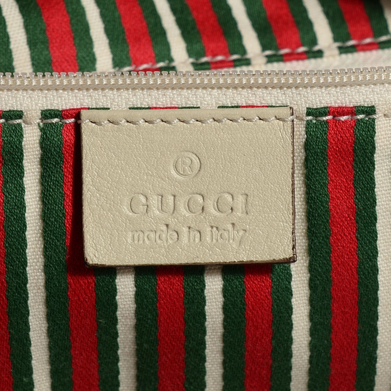 Gucci Monogram Large New Britt Tote Off White 6 of 9