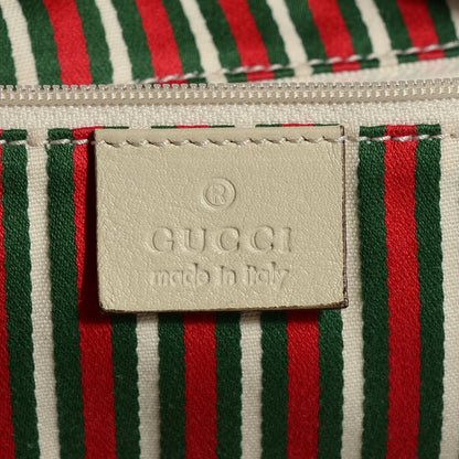 Gucci Monogram Large New Britt Tote Off White 6 of 9