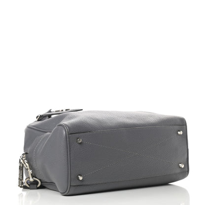 Marc Jacobs Pebbled Calfskin Gotham Bauletto Satchel Grey 4 of 16