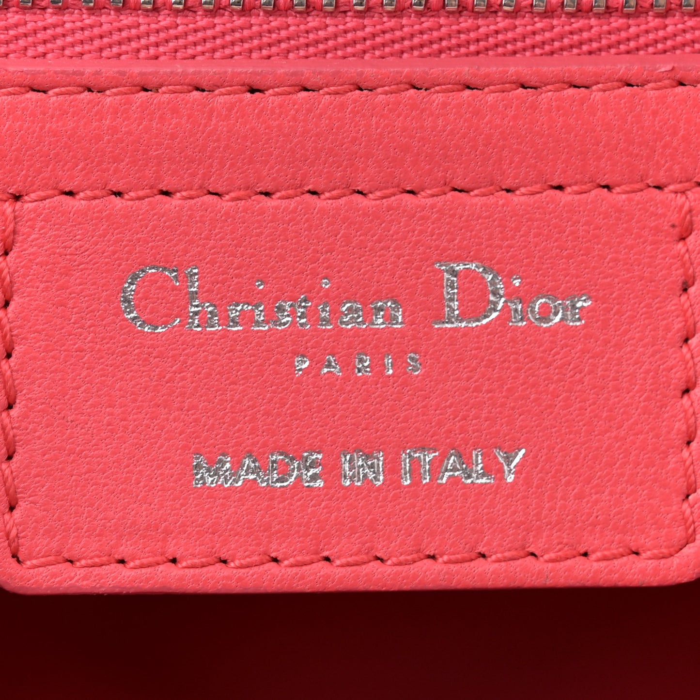 Lambskin Cannage Small Dior Soft Shopping Tote Pink