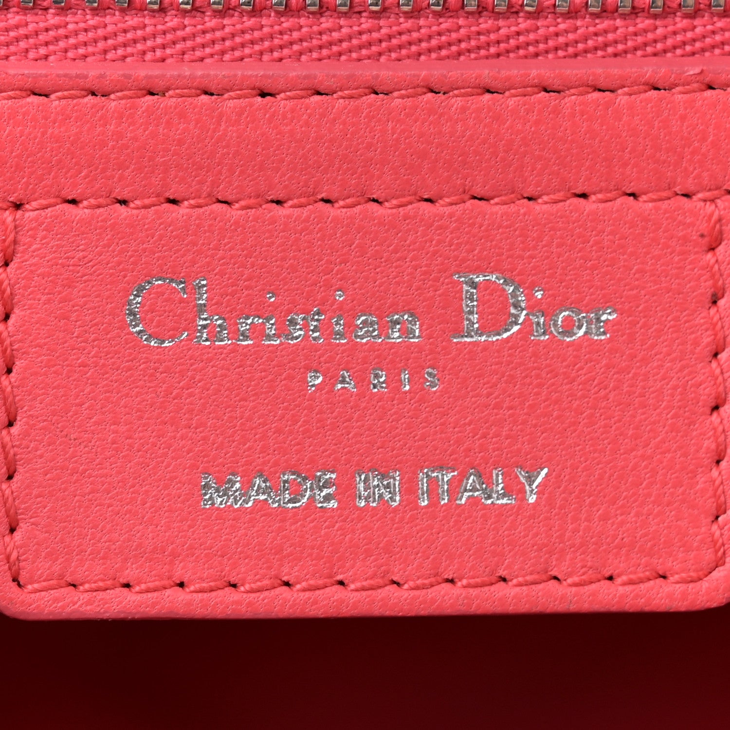 Christian Dior Lambskin Cannage Small Dior Soft Shopping Tote Pink 6 of 14