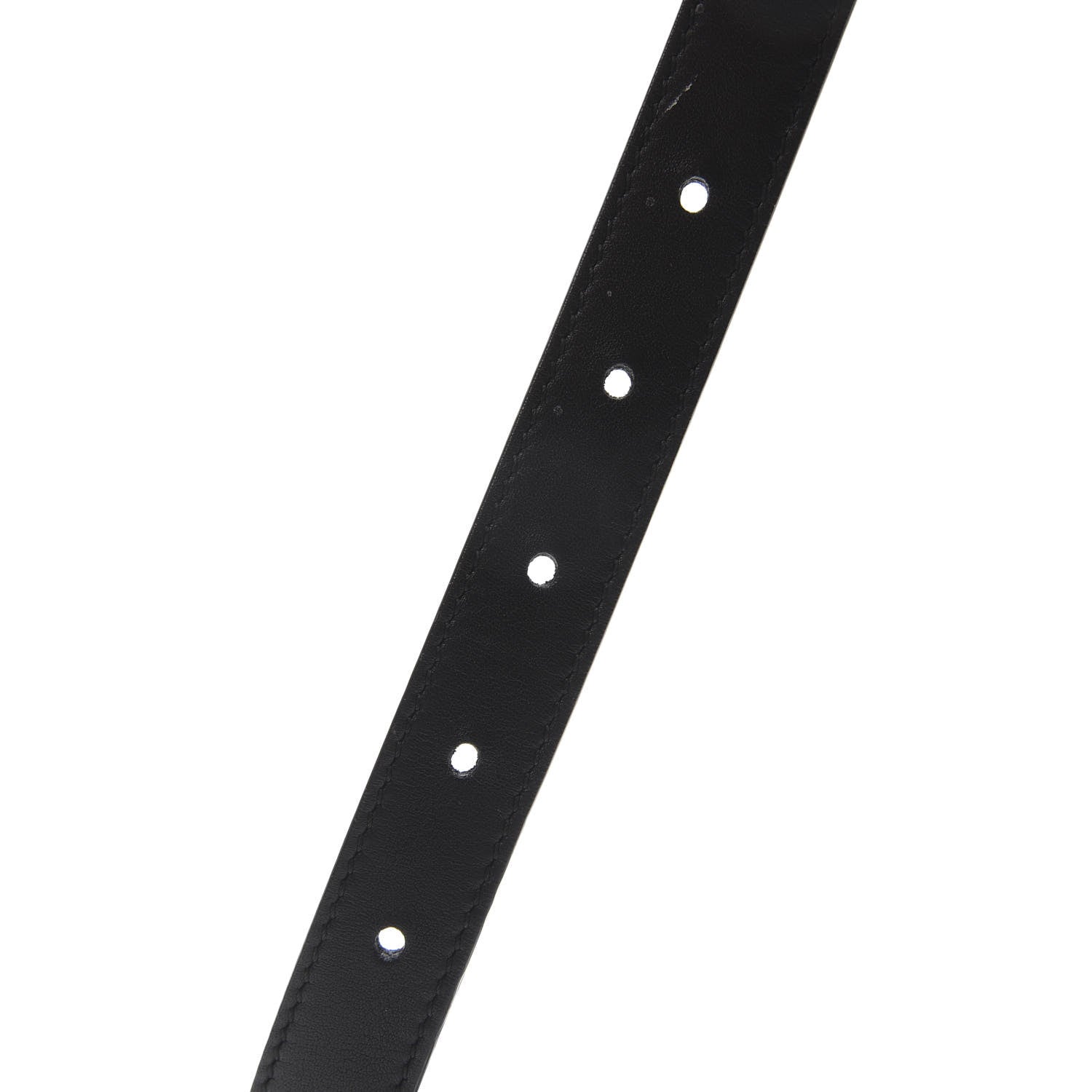 Gucci Calfskin Double G 20mm Belt 95 38 Black 3 of 5