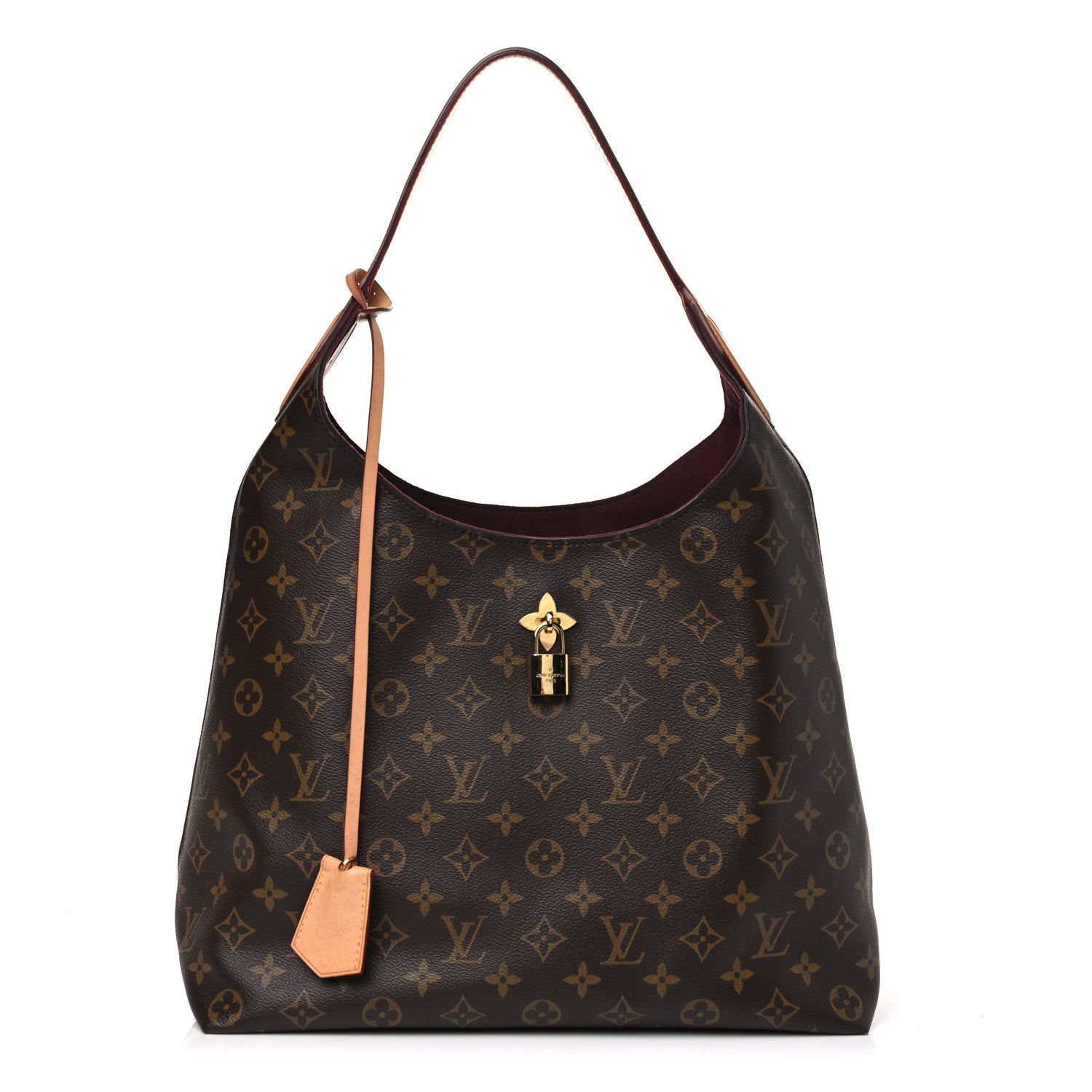 Louis Vuitton Monogram Flower Hobo Beige 1 of 13