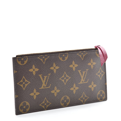 Louis Vuitton Monogram Felicie Chain Wallet Zippered Insert Fuchsia 3 of 8