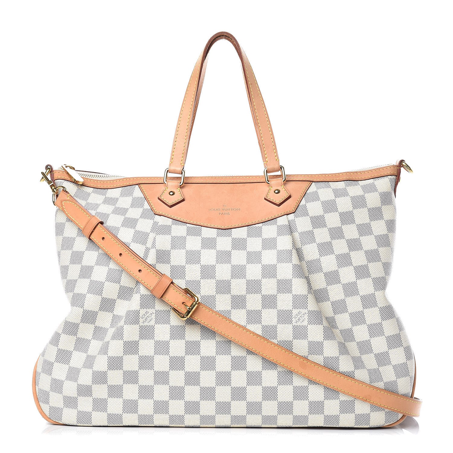 Louis Vuitton Damier Azur Siracusa GM 1 of 19