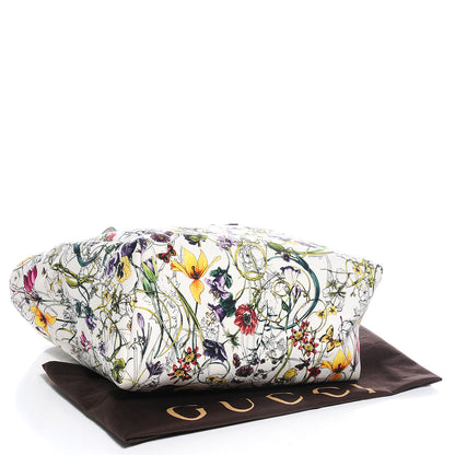 Gucci Canvas Flora Infinity Medium Tote 4 of 9