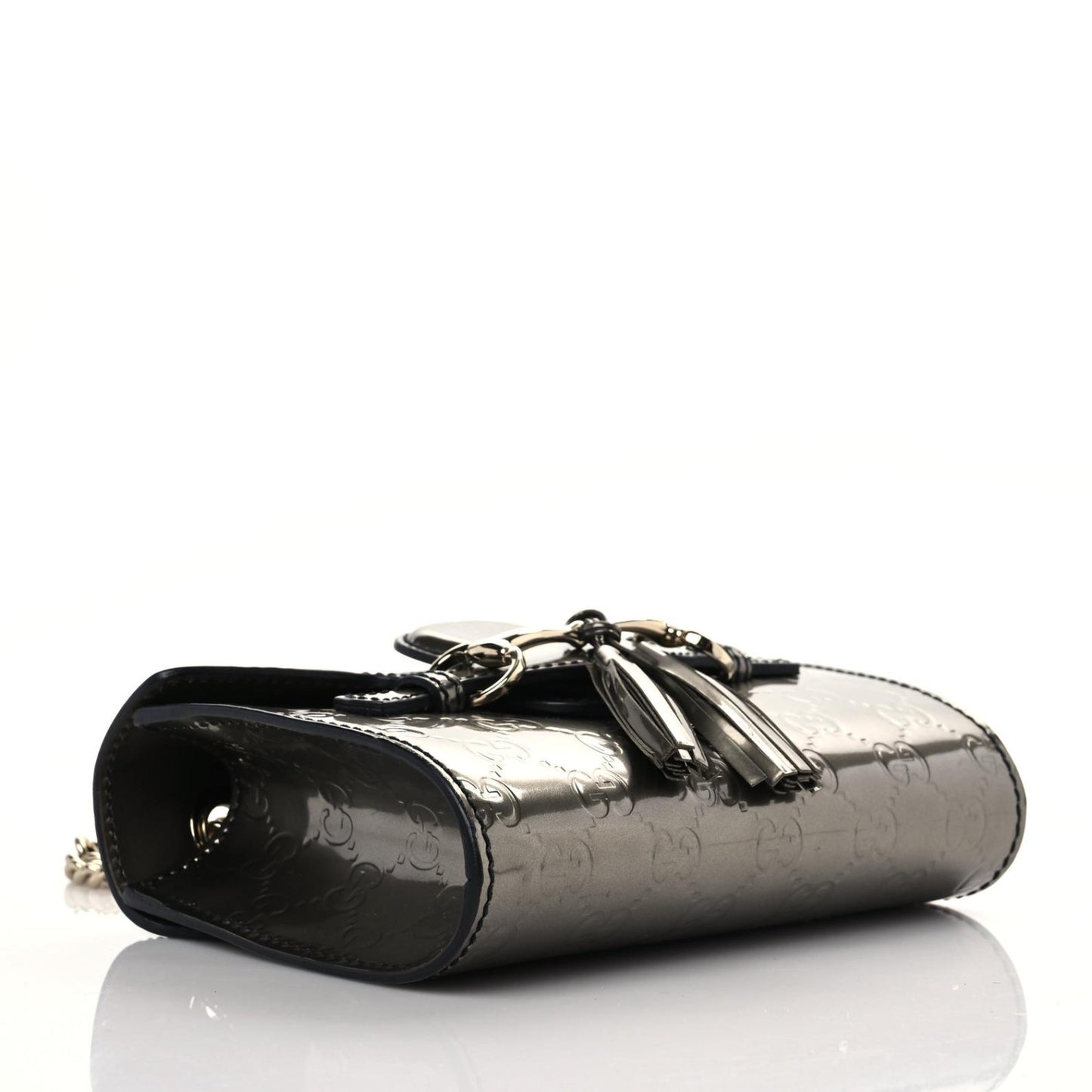 Shine Guccissima Mini Emily Chain Shoulder Bag Sasso