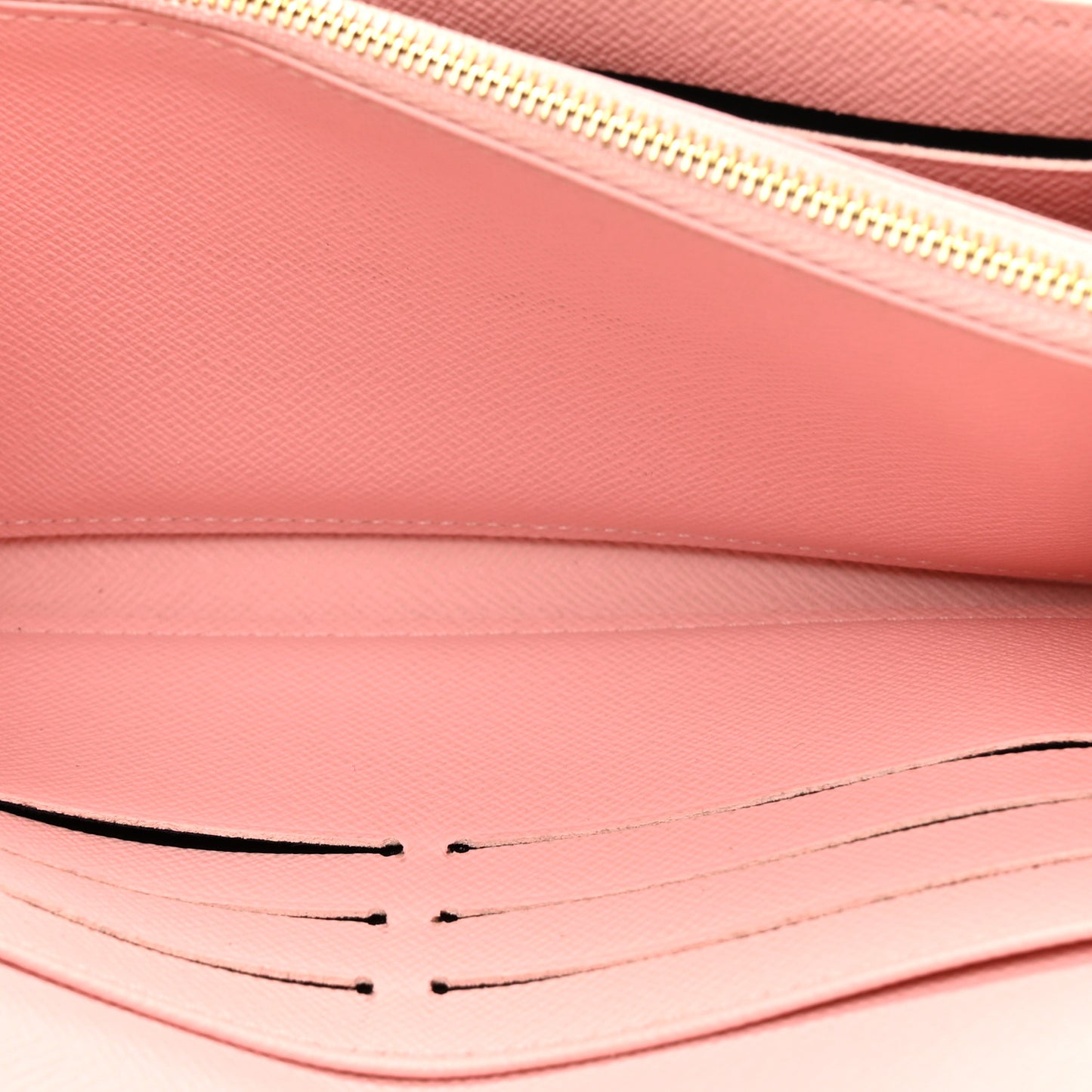 Damier Azur Sarah Wallet NM  Rose Ballerine