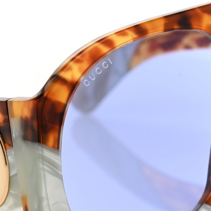 Gucci Oversized Aviator Sunglasses GG0152S Tortoise Mother Of Pearl 8 of 8
