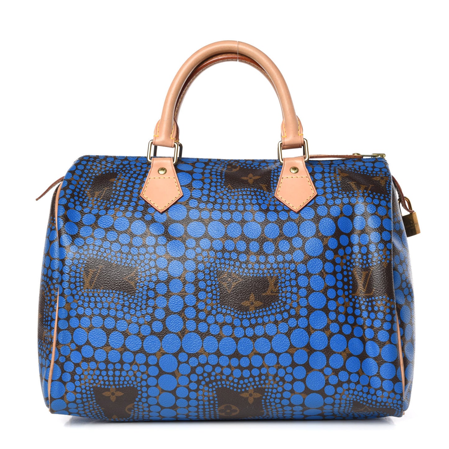 Monogram Kusama Town Speedy 30 Blue