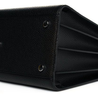 Saint Laurent Grained Calfskin Small Sac De Jour Black 9 of 10