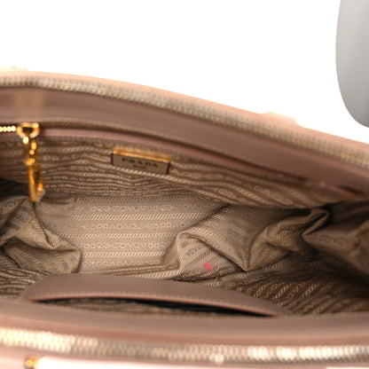 Prada Saffiano Small Galleria Double Zip Tote Cammeo 5 of 12