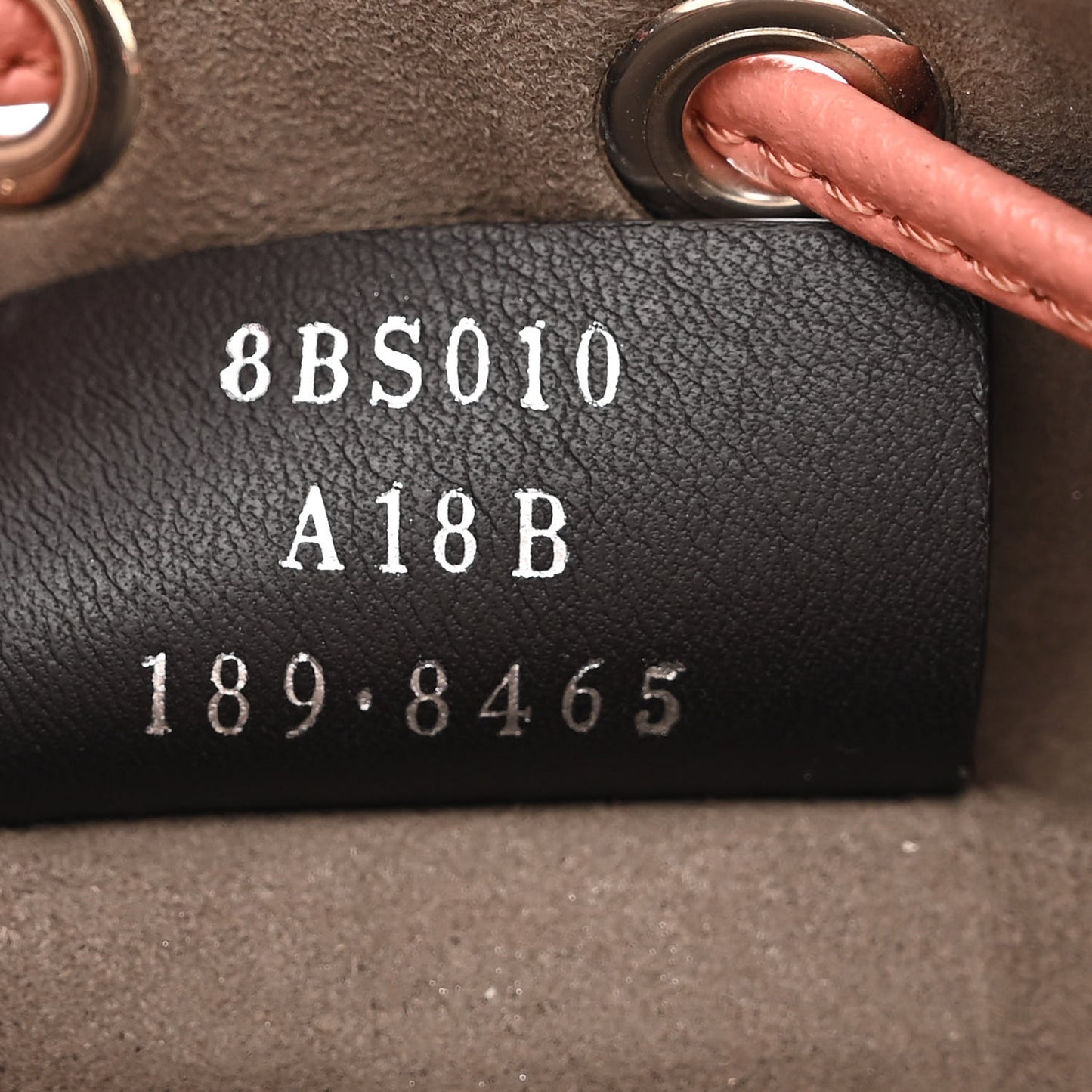 Vitello Cruise F is Fendi Mini Mon Tresor Bucket Bag Macaron