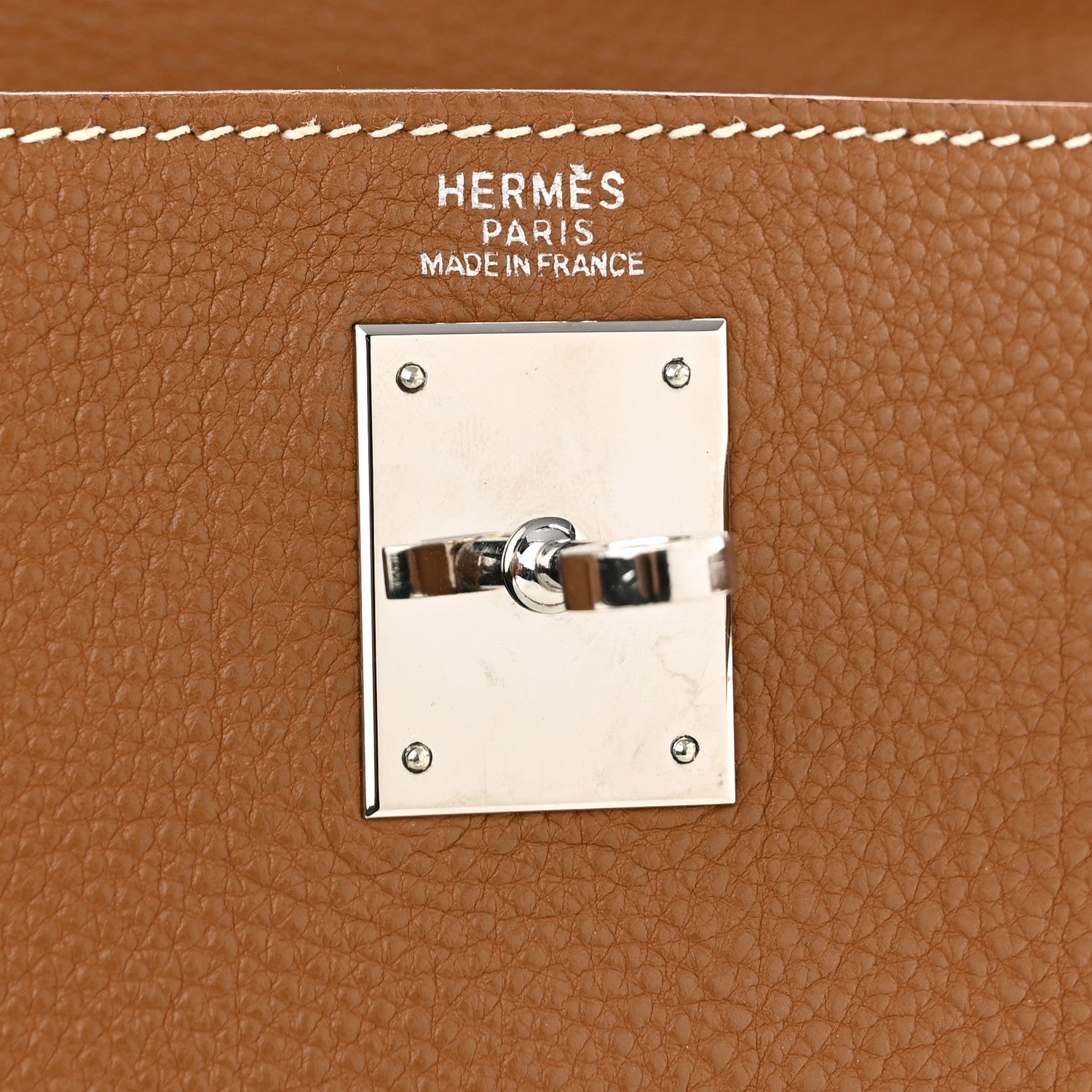 Hermes Togo Kelly Retourne 32 Gold 5 of 9