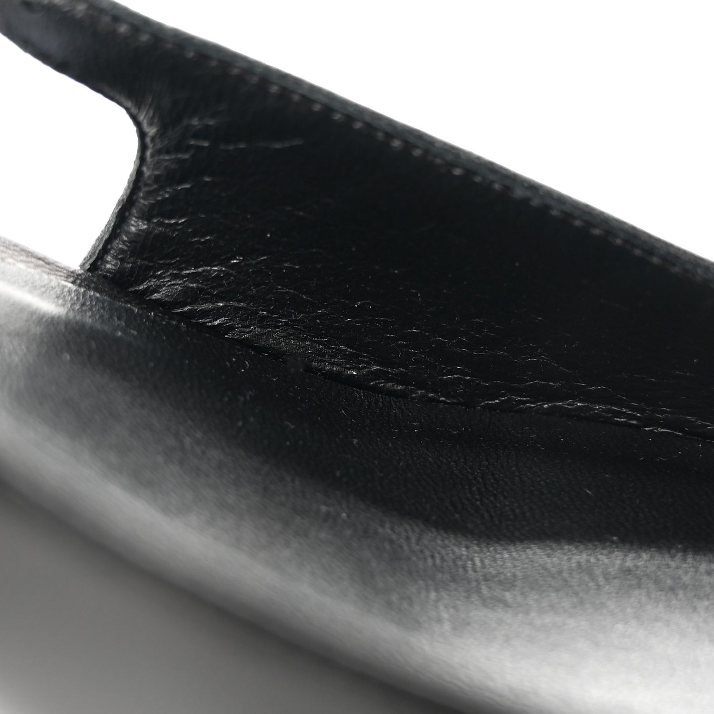 Nappa Amel 50 Slingback Pumps 41.5 Black