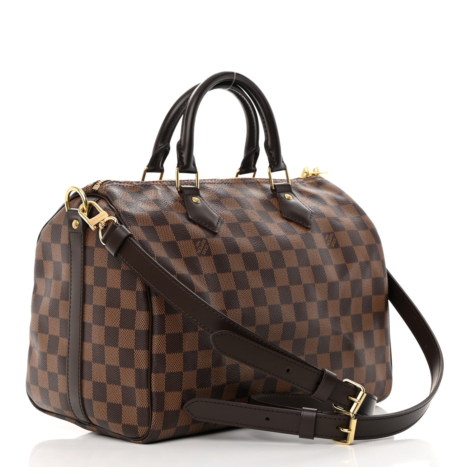 Louis Vuitton Damier Ebene Speedy Bandouliere 30 3 of 13
