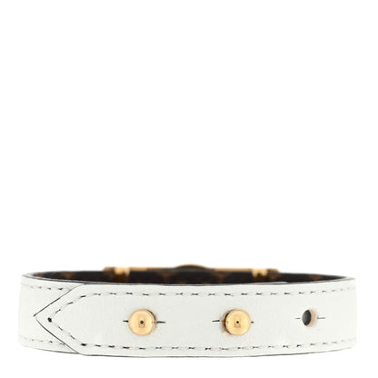 Louis Vuitton Monogram Dauphine Bracelet 17 White 2 of 3