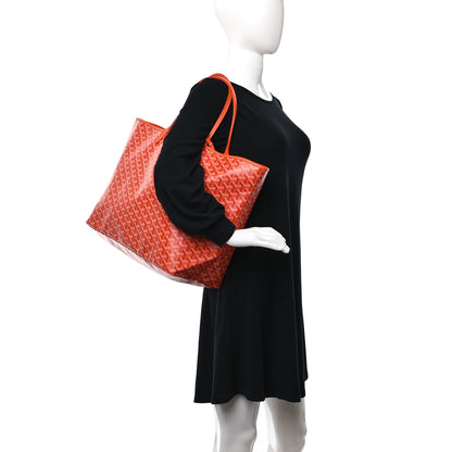 Goyard Goyardine Saint Louis GM Orange 2 of 9