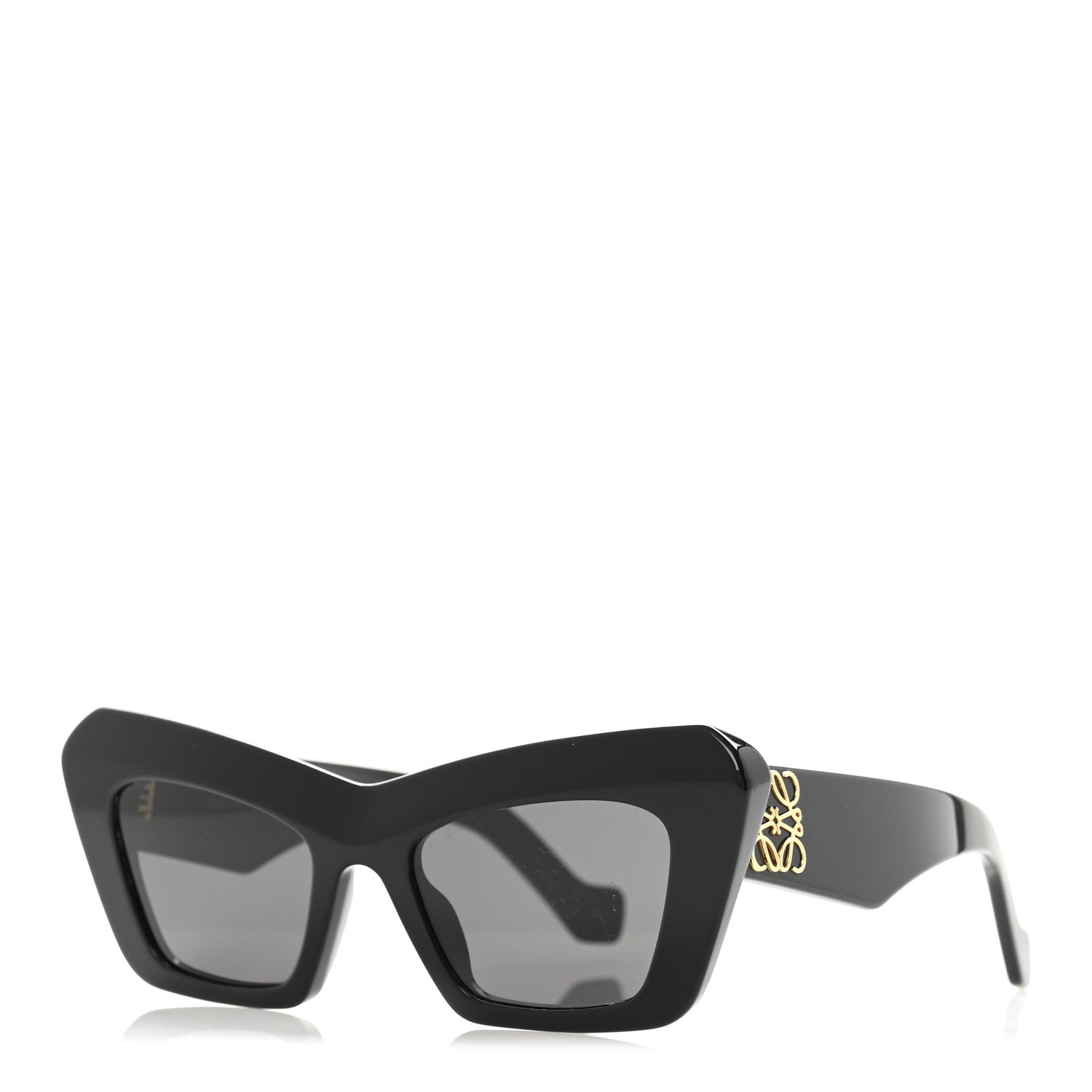 Loewe Acetate Anagram Cat Eye Sunglasses LW40036I Black 1 of 8