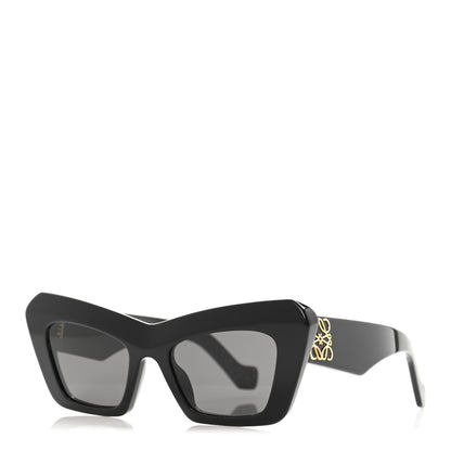 Loewe Acetate Anagram Cat Eye Sunglasses LW40036I Black 1 of 8