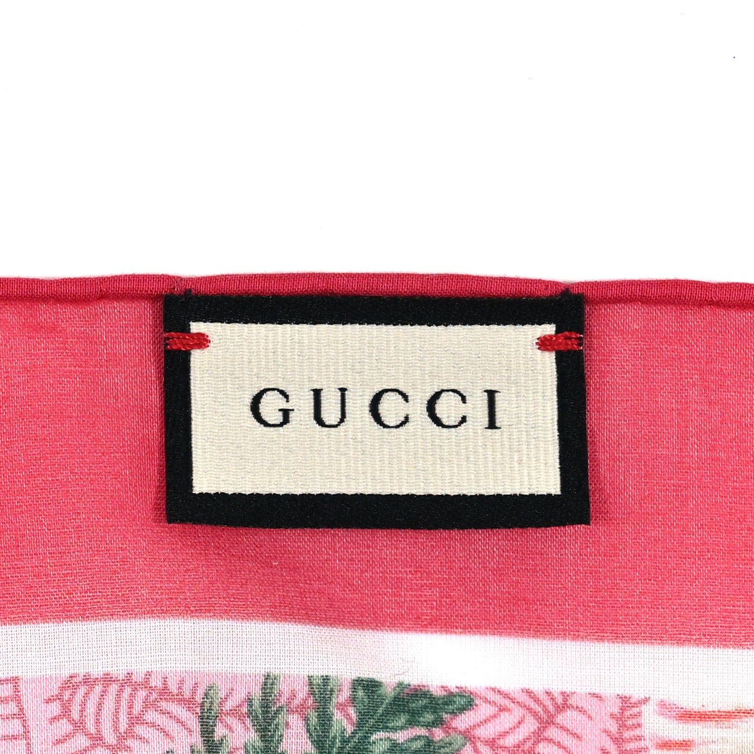 Gucci Cotton Voile Lit Dream Square Shawl Roseate 4 of 4